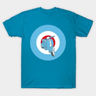 Blue Scooter T-Shirt